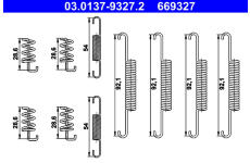 Sada prislusenstvi, parkovaci brzdove celisti ATE 03.0137-9327.2