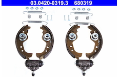 Sada brzdových čeľustí ATE 03.0420-0319.3