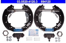 Sada brzdových čelistí ATE 03.0520-4120.3