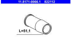 Vodicí pouzdro, brzdový třmen ATE 11.8171-0066.1