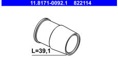 Vodicí pouzdro, brzdový třmen ATE 11.8171-0092.1