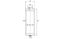 odlučovač oleje MANN LE 4004