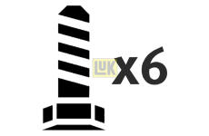 Sada skrutiek spojky Schaeffler LuK 411 0034 11