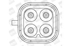 Zapalovací cívka BorgWarner (BERU) ZS407