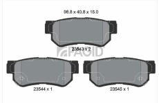 Sada brzdových destiček, kotoučová brzda PAGID T1305N