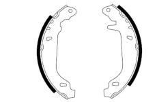 Sada brzdových čelistí PAGID H8670N