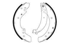 Sada brzdových čelistí PAGID H8920N