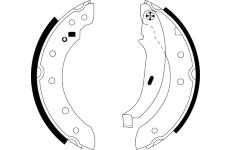 Sada brzdových čelistí PAGID H8900N