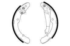Sada brzdových čelistí PAGID H8985N