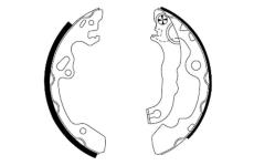 Sada brzdových čelistí PAGID H9320N