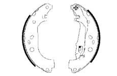 Sada brzdových čelistí PAGID H9690N