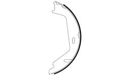 Sada brzdových čelistí, parkovací brzda PAGID H9705N