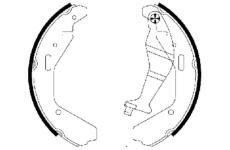 Sada brzdových čelistí PAGID H9850N