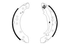 Sada brzdových čelistí PAGID H1688N