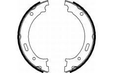 Sada brzdových čelistí, parkovací brzda PAGID H1737N