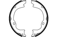 Sada brzdových čelistí, parkovací brzda PAGID H1739N