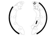 Sada brzdových čelistí PAGID H1801N