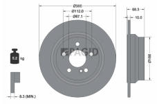 Brzdový kotouč PAGID 54154NHC