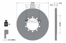 Brzdový kotouč PAGID 54520NC