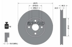 Brzdový kotouč PAGID 54562N