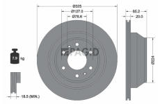 Brzdový kotouč PAGID 55711NC