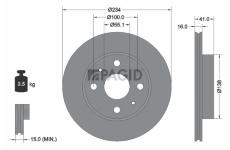 Brzdový kotouč PAGID 55856NC
