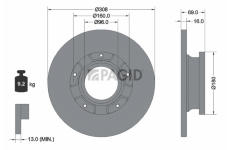 Brzdový kotouč PAGID 55926NC
