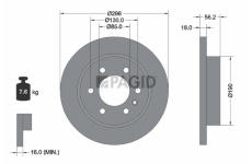Brzdový kotouč PAGID 56010NC