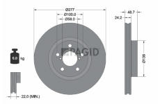 Brzdový kotouč PAGID 56154NC