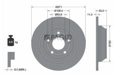 Brzdový kotouč PAGID 56274NC