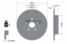 Brzdový kotouč PAGID 56337NC