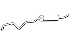 Zadní tlumič výfuku WALKER 02416