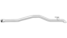 Výfuková trubka WALKER 02770