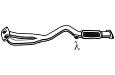 Výfuková trubka WALKER 03122