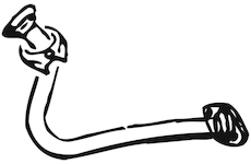 Výfuková trubka WALKER 03483