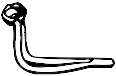 Výfuková trubka WALKER 04633