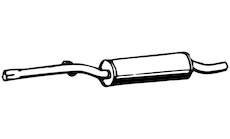 Predni tlumic vyfuku WALKER 04634