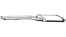 Predni tlumic vyfuku WALKER 05094