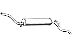 Zadní tlumič výfuku WALKER 05192