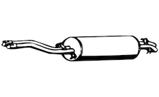 Zadní tlumič výfuku WALKER 05197