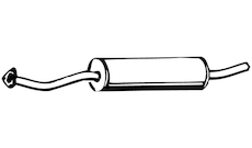 Zadní tlumič výfuku WALKER 05924