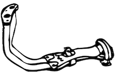 Výfuková trubka WALKER 06234