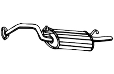 Zadní tlumič výfuku WALKER 06399