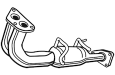 Výfuková trubka WALKER 06574