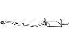 Zadni tlumic vyfuku WALKER 07353