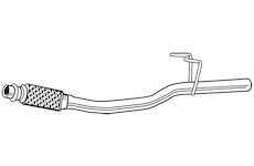 Výfuková trubka WALKER 07575