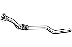 Výfuková trubka WALKER 07596