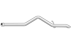 Výfuková trubka WALKER 07796