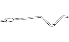 Predni tlumic vyfuku WALKER 08724