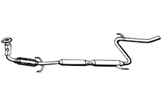 Výfuková trubka WALKER 08829